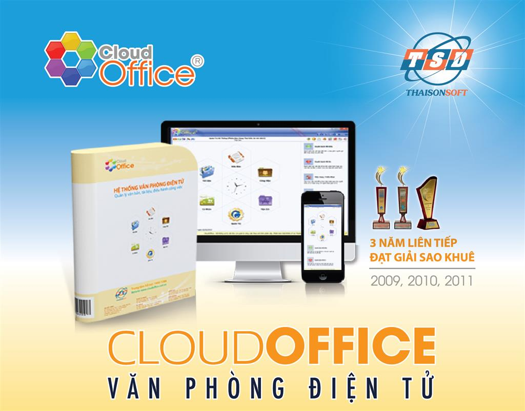Phần mềm quản lý văn phòng điện tử CloudOffice